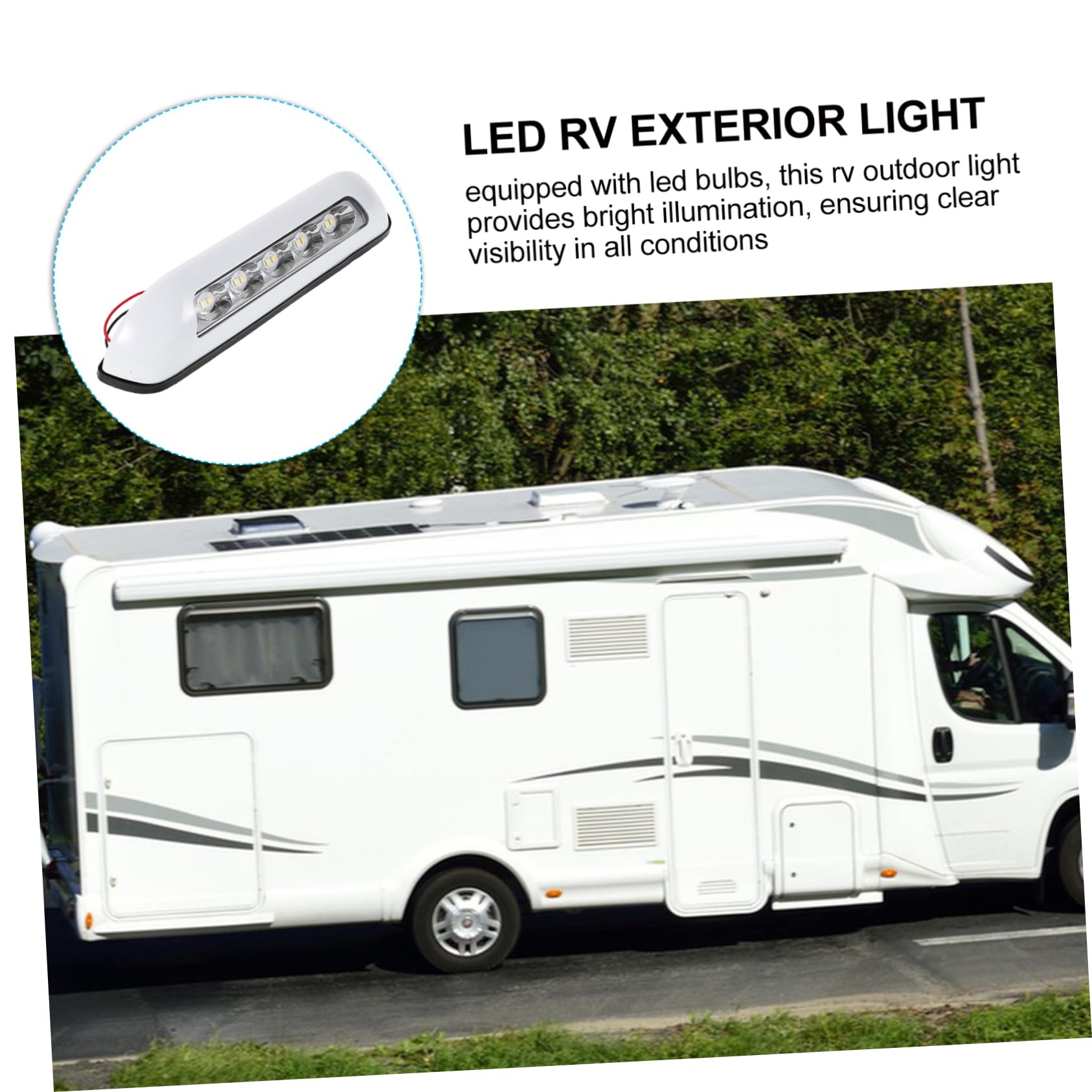 SOESFOUFU Rv Canopy Lighting Led Outdoor Lights Easy Install for Camper and Motorhome