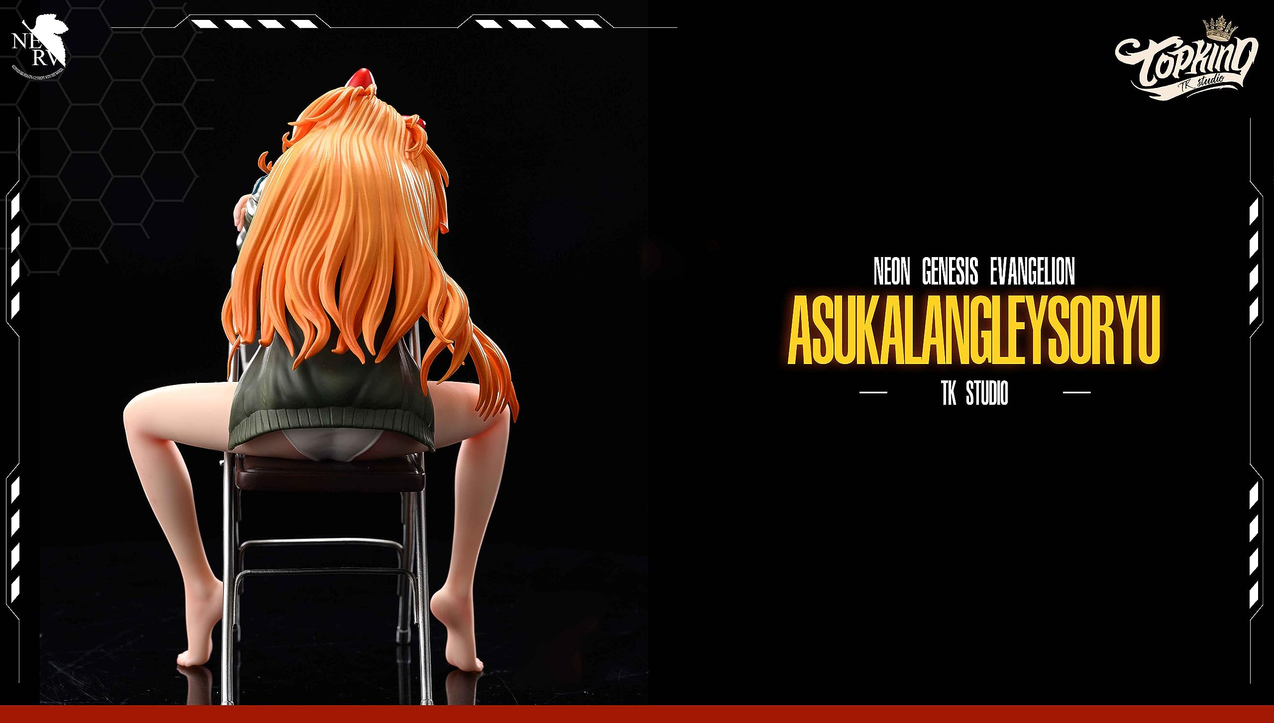 Amazon.co.jp: 惣流・アスカ・ラングレー フィギュア 私服Ver. 1/6