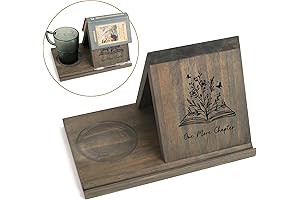 Cozy Reading Nook Enhanced: Book and Drink Holder Set