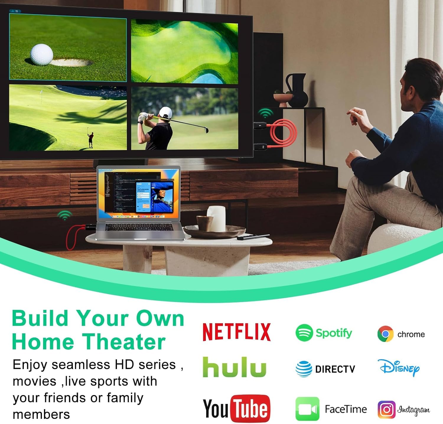 Easy Wireless Home Theater Setup