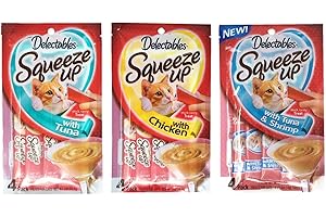 Squeeze Up Cat Treats Variety Pack