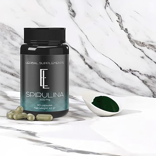 Miniatura 2 de Cápsulas de espirulina - 45,000 mg de peso neto - 90 x 500 mg