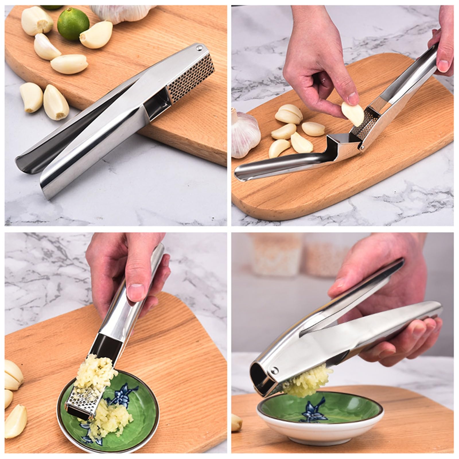 ArinkO Kitchen Knoblauchpresse: Innovativer Fleischwolf und Zerkleinerer für mühelose Knoblauchzubereitung