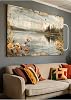 Ar Agency Canvas Painting Lake Nature Combination Oil Paint Look Canvas Painting 30 X 40