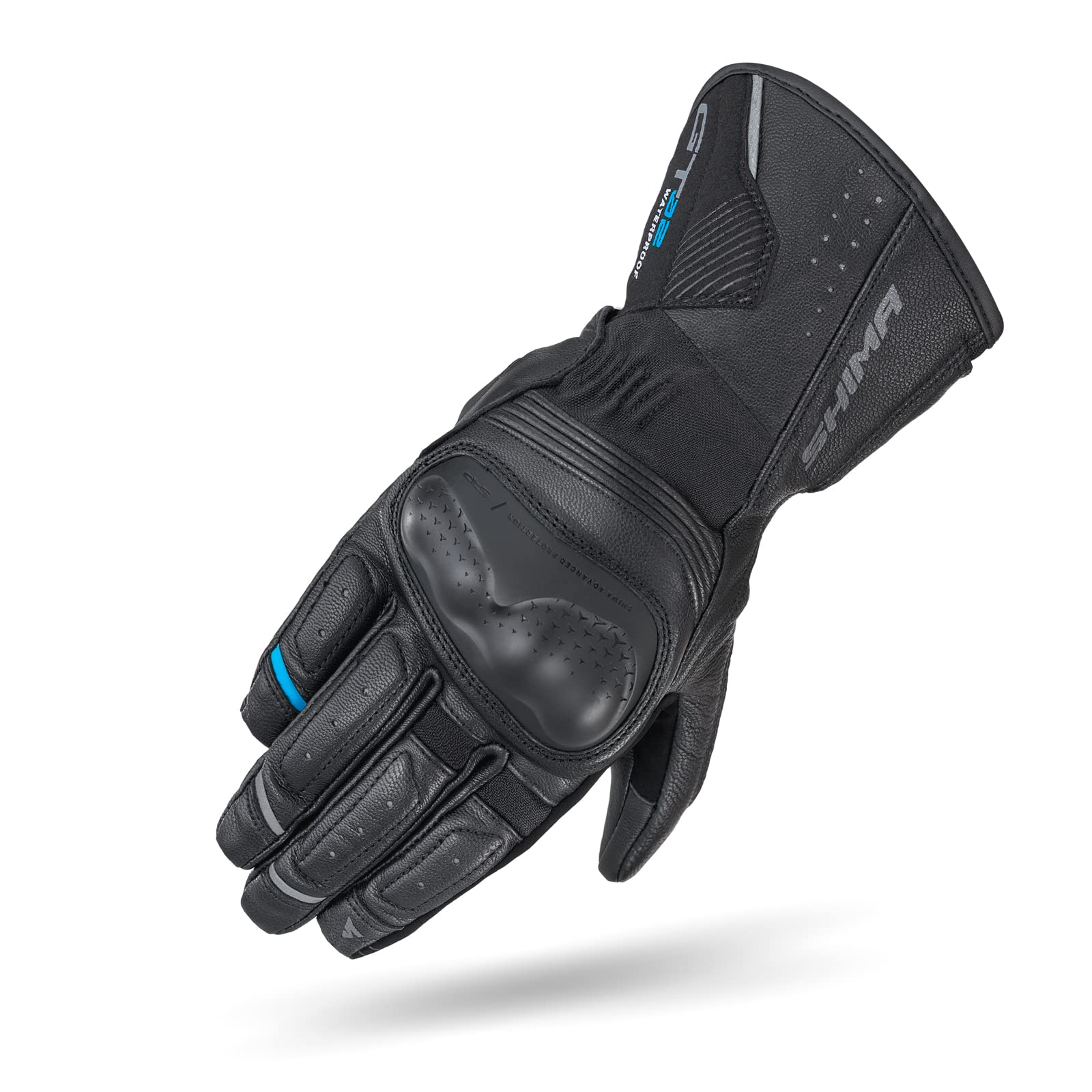 SHIMA GT-2 Motorradhandschuhe Herren - Klasyczny, Vintage, Verstärkte, Sommer Leder Handschuhe