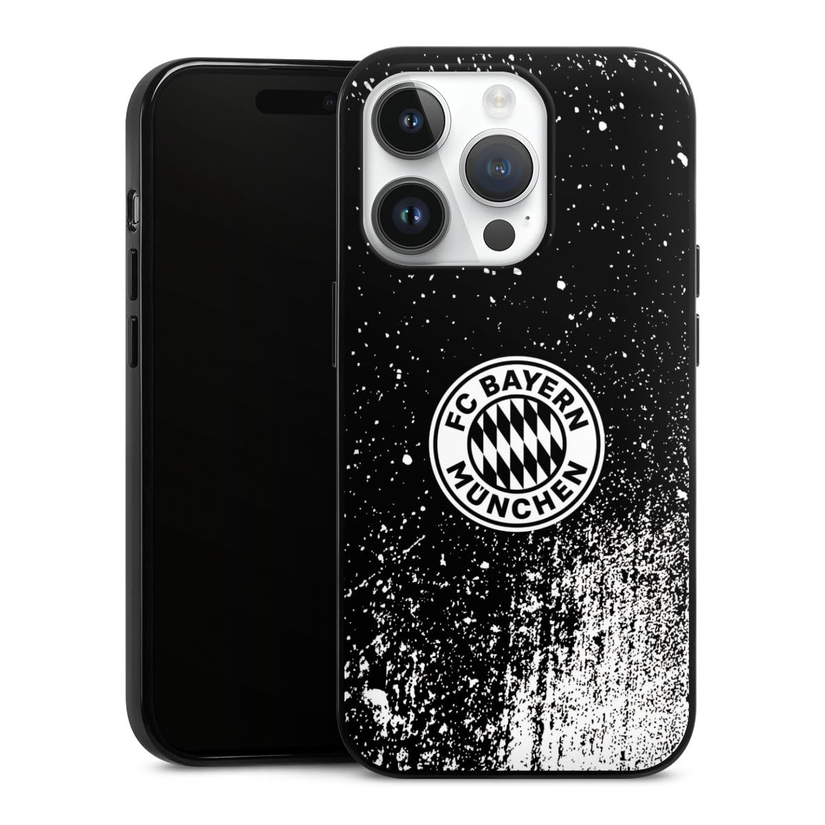 guess handyhülle iphone 14 GUESS Handy Hülle Case für iPhone 13 / 14 / 15 Liquid Glitzer 4G Trans –  Yesido main image 1