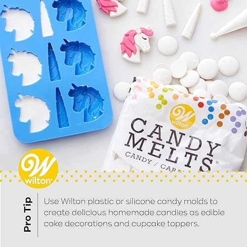 Miniatura 5 de Wilton Black Candy Melts - Caramelos derretidos para cake pops, rociar y sumergir, caramelo se derrite a granel, 12 onzas, paquete de 6