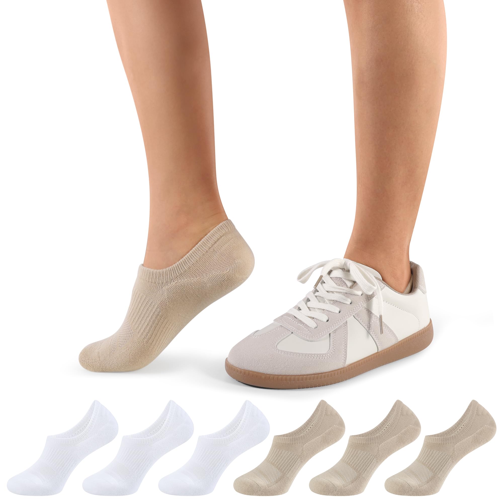 CLOSEMATE No Show Ankle Socks