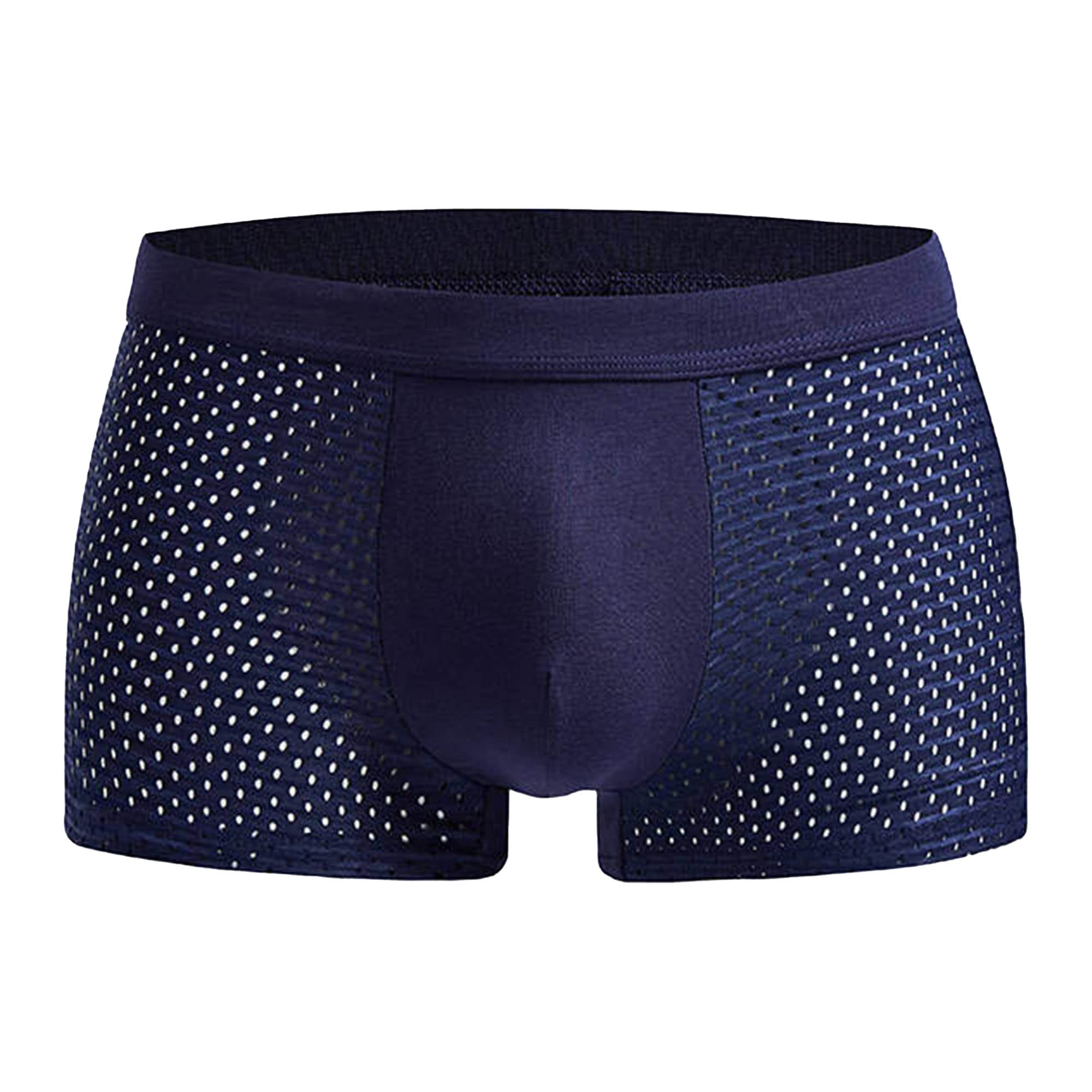MenS Mesh Boxer Briefs - Breathable Comfortable Seamless Moisture-Wicking Multipack