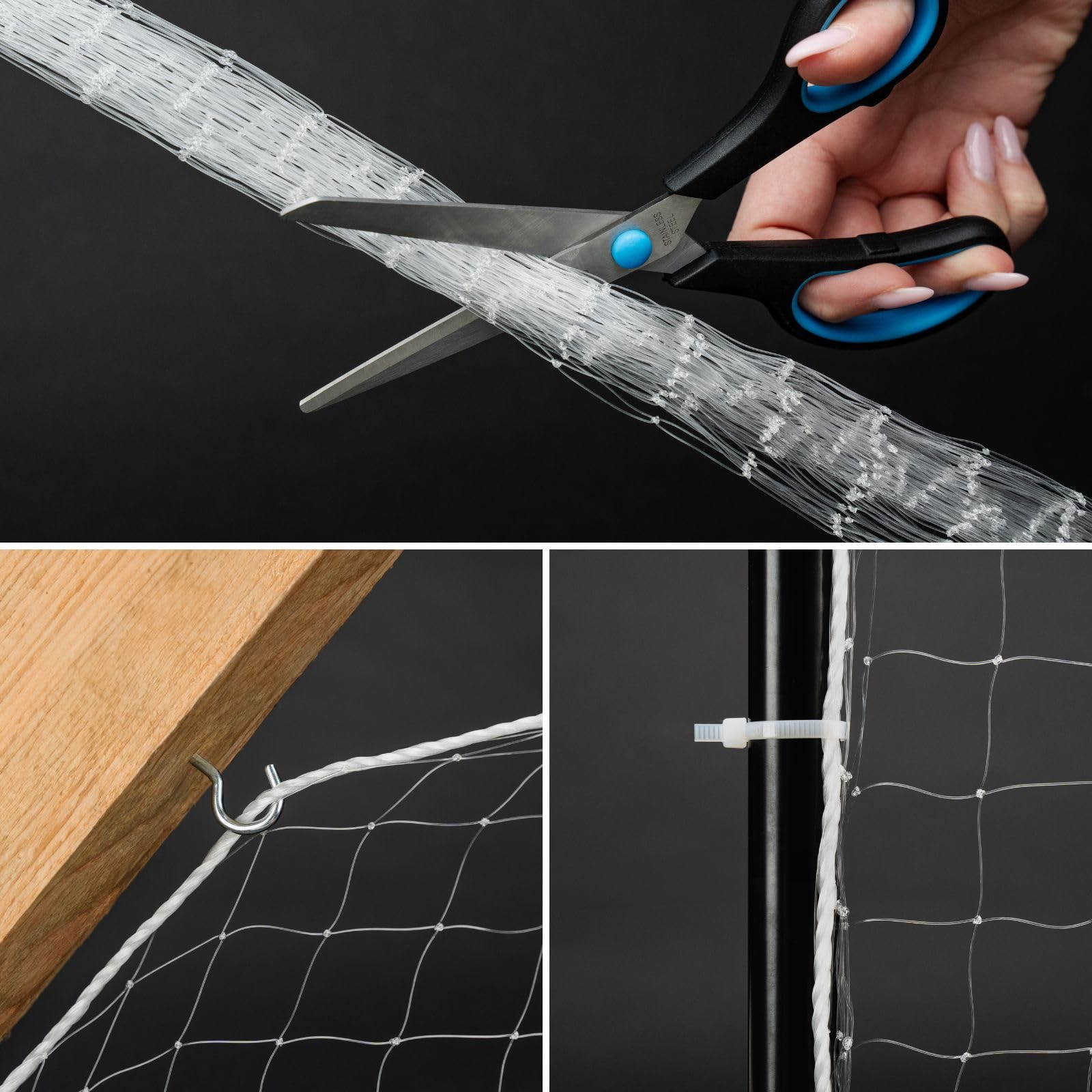 Lionto Balcony Safety Net For Securing Cats Cat Protection Net