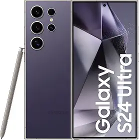 Smartphone Samsung Galaxy S24 Ultra, Galaxy AI, Selfie de 12MP, Tela de 6.8" 1-120Hz, 512GB, 12GB RAM - Titânio Violeta