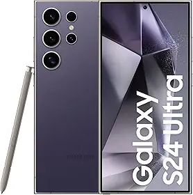 Smartphone Samsung Galaxy S24 Ultra, Galaxy AI, Selfie de 12MP, Tela de 6.8" 1-120Hz, 512GB, 12GB RAM - Titânio Violeta