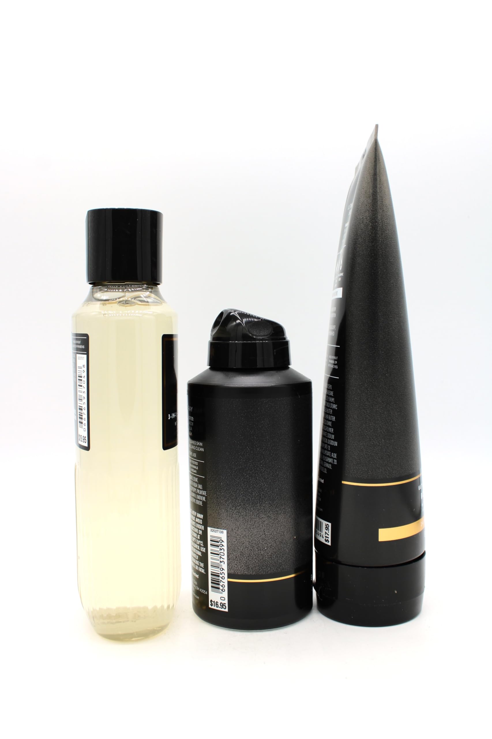 Noir, Bath and Body, Bundle Set of Body Spray, Body Wash, Body Cream