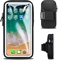 Vista 15 de Soporte para teléfono para correr iPhone 13, 12, 11 Pro Max, XS XR X 8, 7, 6 Plus SE, Mini Galaxy Ultra Edge S21, S20, Note 20, 10, bolsa