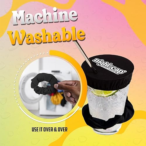 Miniatura 9 de NightCap - Funda para bebidas Scrunchie- The Drink Spiking Prevention Scrunchie como la de Shark Tank