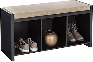 Honey-Can-Do Storage Bench with Cushion - Bench Cube Storage