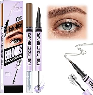 Microblading - Lápiz de cejas 2026 2 en 1 de ...