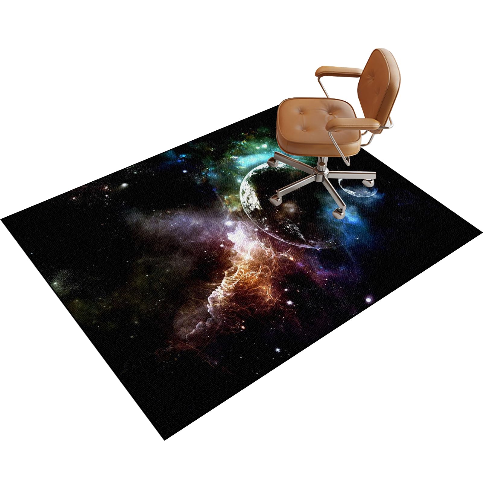 Tapis de chaise de bureau confortable pour espace de télétravail serein