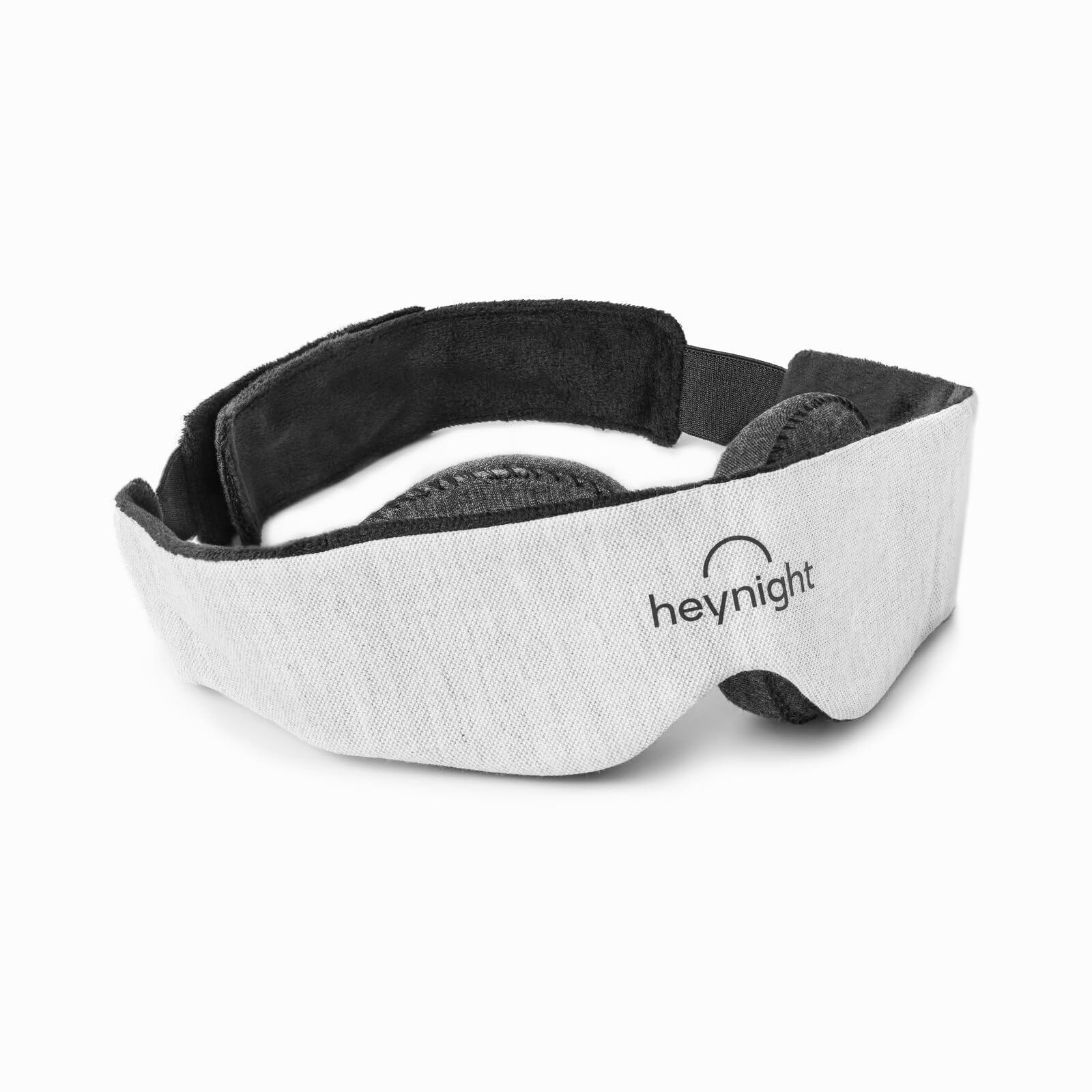 Heynight | Mascherina per dormire - 100% comfort, oscurante - Viaggio accessori utili in Cotone Made in Italy con elastico rinforzato, regolabile