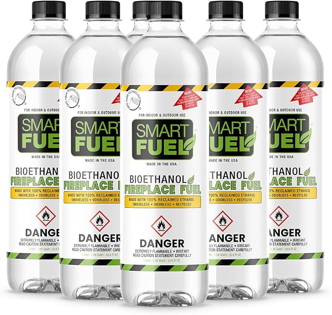 Smart Fuel Bioethanol Fuel for Fireplaces and Stoves - 1