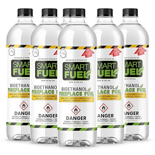 Smart Fuel Bioethanol Fuel for Fireplaces and
