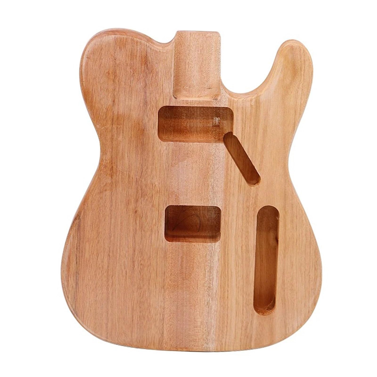 Guitar Body Kit Electric Guitar Body Okoume Wood DIY Modified Musical Instrument Accessories