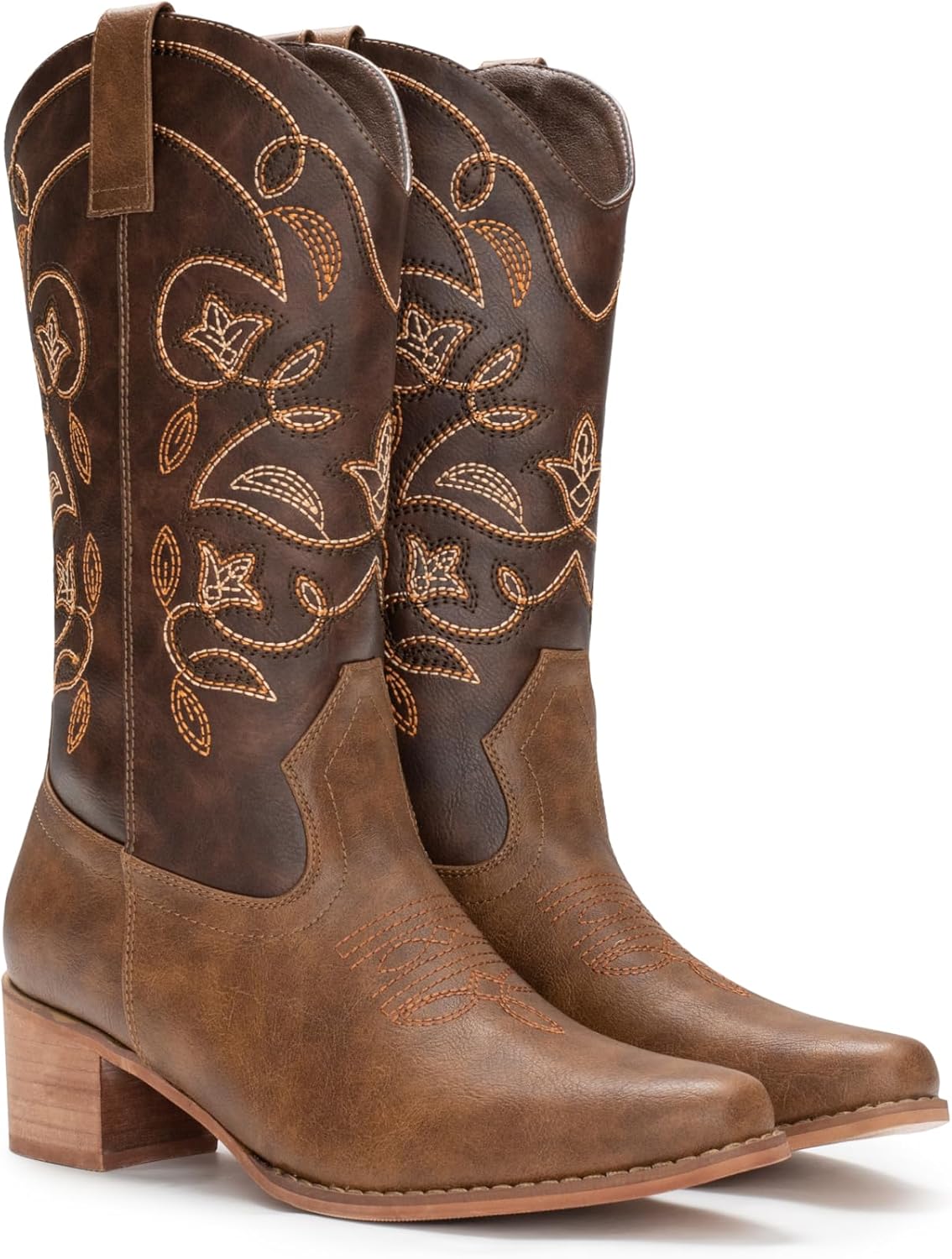 IUV Cowboy Boots For Women Pointy Toe Women's Western Cowgirl Boots... - Picture 33 of 114