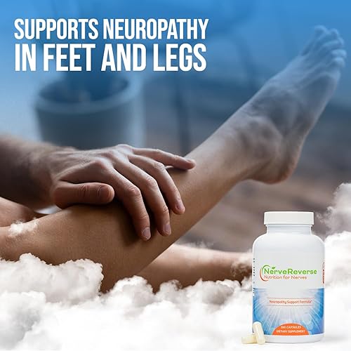 Miniatura 5 de NerveReverse Neuropatiy Support Formula - Ácido alfa lipoico 600 mg, benfotiamina extra fuerza, B12, B9, B6 y D3 - Soporte para nervios, energía y