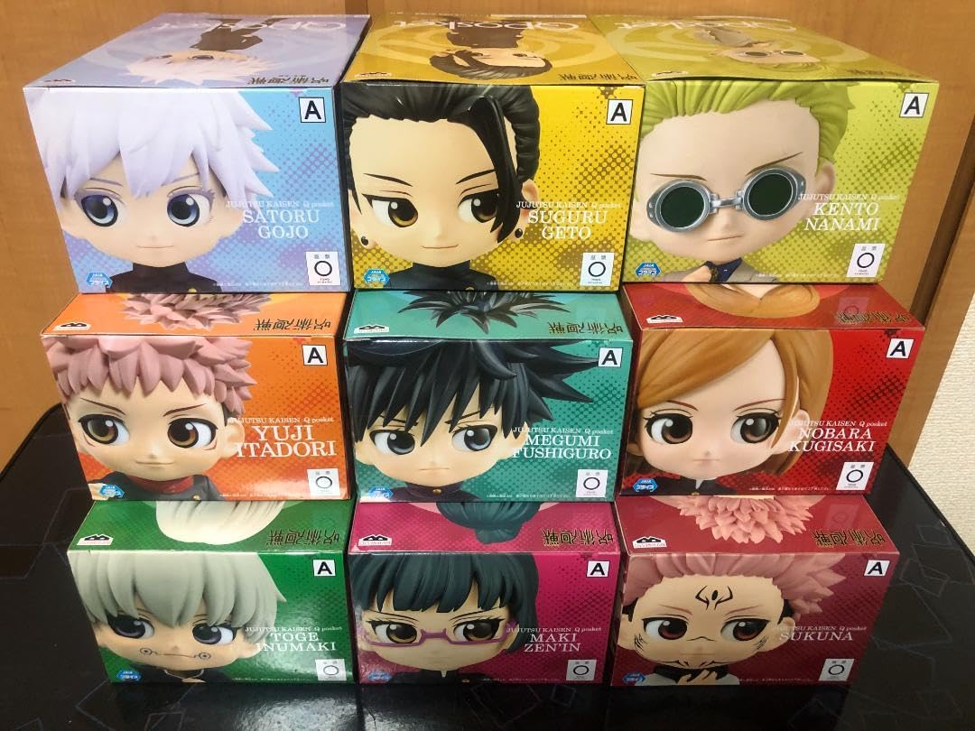 Qposket 呪術廻戦 8体セット キューポスケット フィギュア