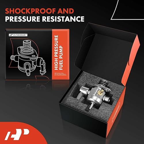 Miniatura 2 de A-Premium Bomba de combustible de alta presión compatible con Volkswagen Golf 2018 y Audi A6 2016-2018, TT 2017-2018, 1.8L, repuesto # 06K127025H,