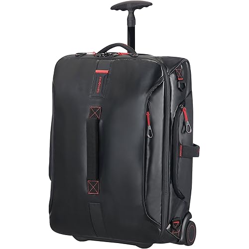Samsonite Paradiver Light Duffle with wheels Strictcabine, 55 cm, 48,5 L, Black