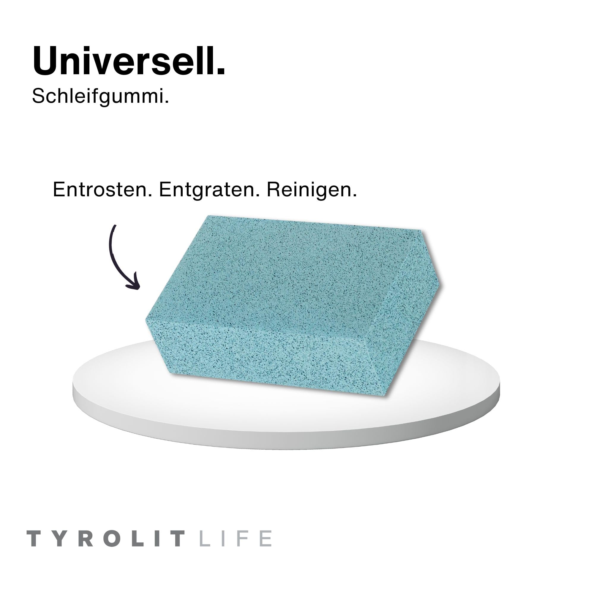 Tyrolit Life All in One - Set di levigatrici per sci e snowboard (88°), 10 pezzi, con angolo in acciaio inox (88 gradi) e diverse lime, per bordi di sci e snowboard