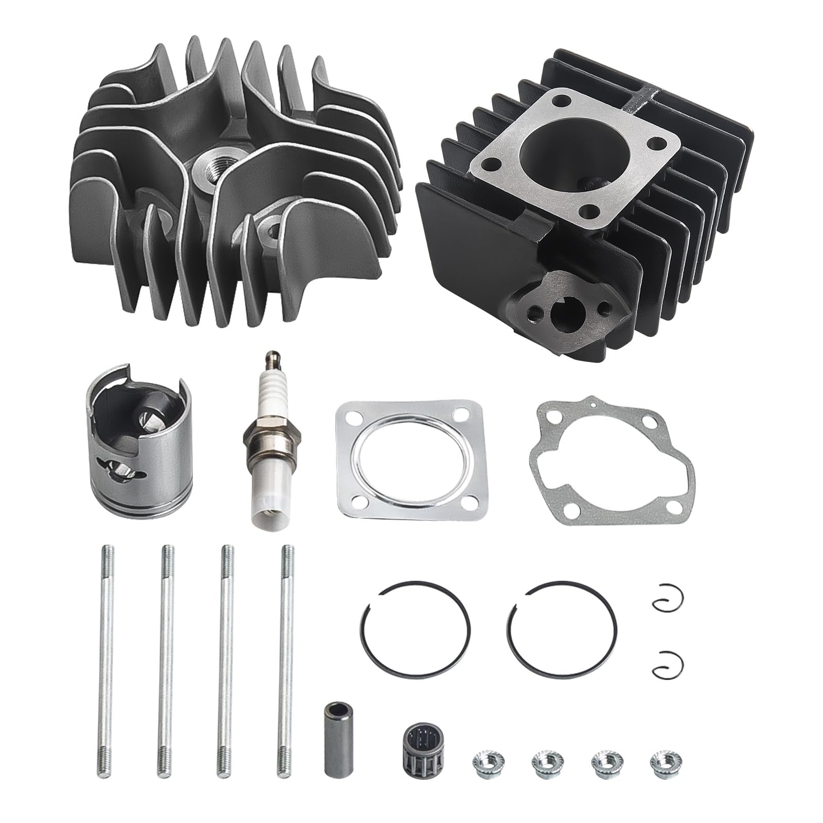 Amazon.com: Tuningsworld 50cc Cylinder Piston Ring Gasket