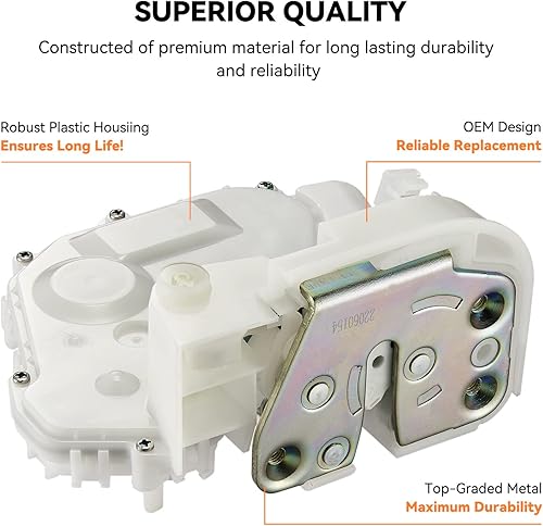 Miniatura 22 de SYERAL Actuador eléctrico para cerradura de puerta 72115-S5A-003 72115-S84-A01 Pestillo de puerta delantera derecha del lado del pasajero compatible