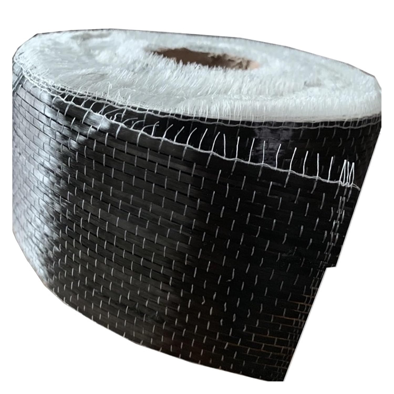 12K 8"/10cm/20cm Width 200gsm 3.4Gpa Carbon Fiber UD Uni-Directional Cloth Fabric Tap High Strength Repair Material(Wide 20cm,6m)