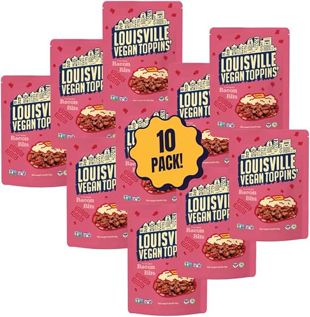 Louisville Vegan Jerky – Toppins’ Bacon Bits, Vegetarian and Vegan Meat ...