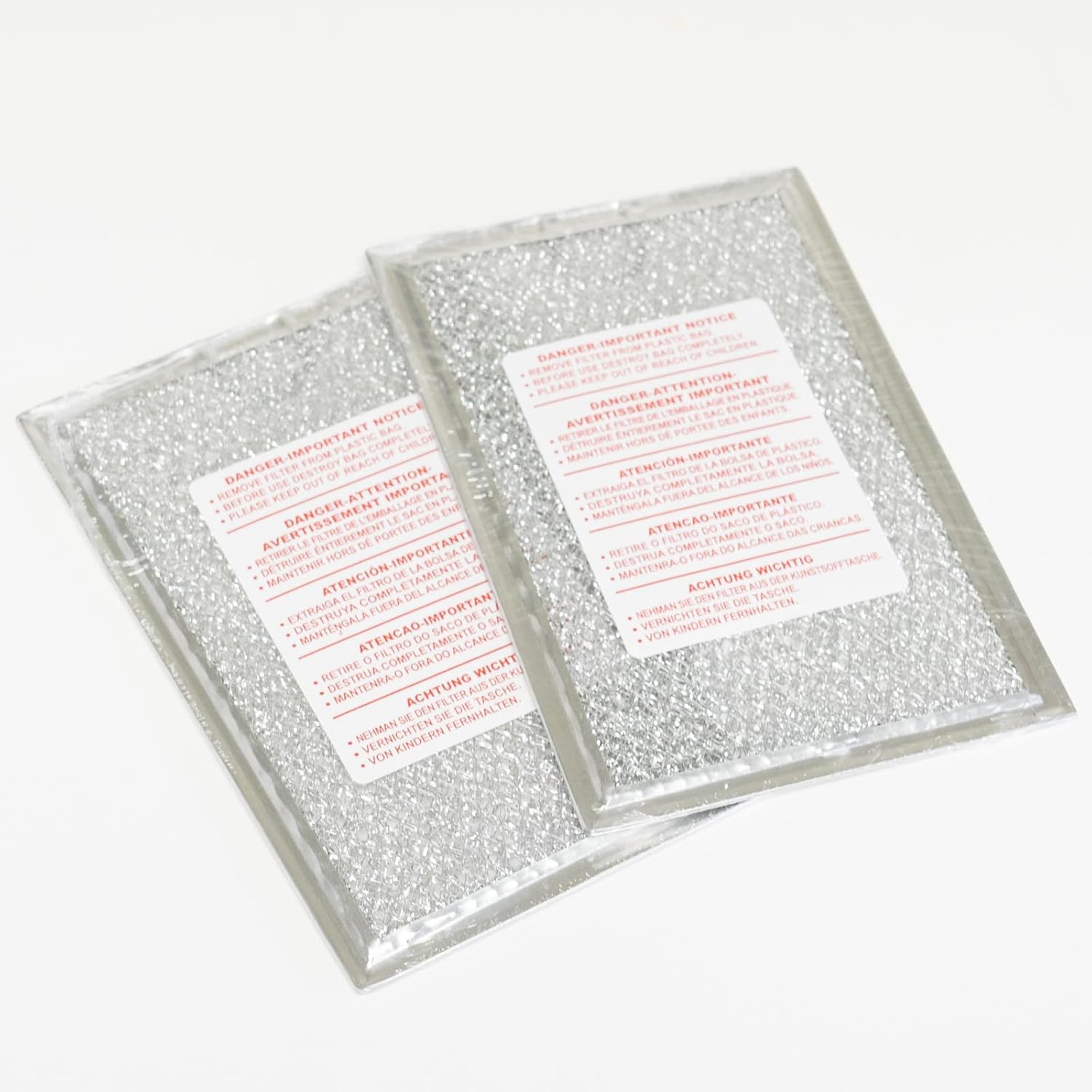 2 Pack 5304509444 Replacement for Electrolux Frigidaire Microwave Hood Grease Filters