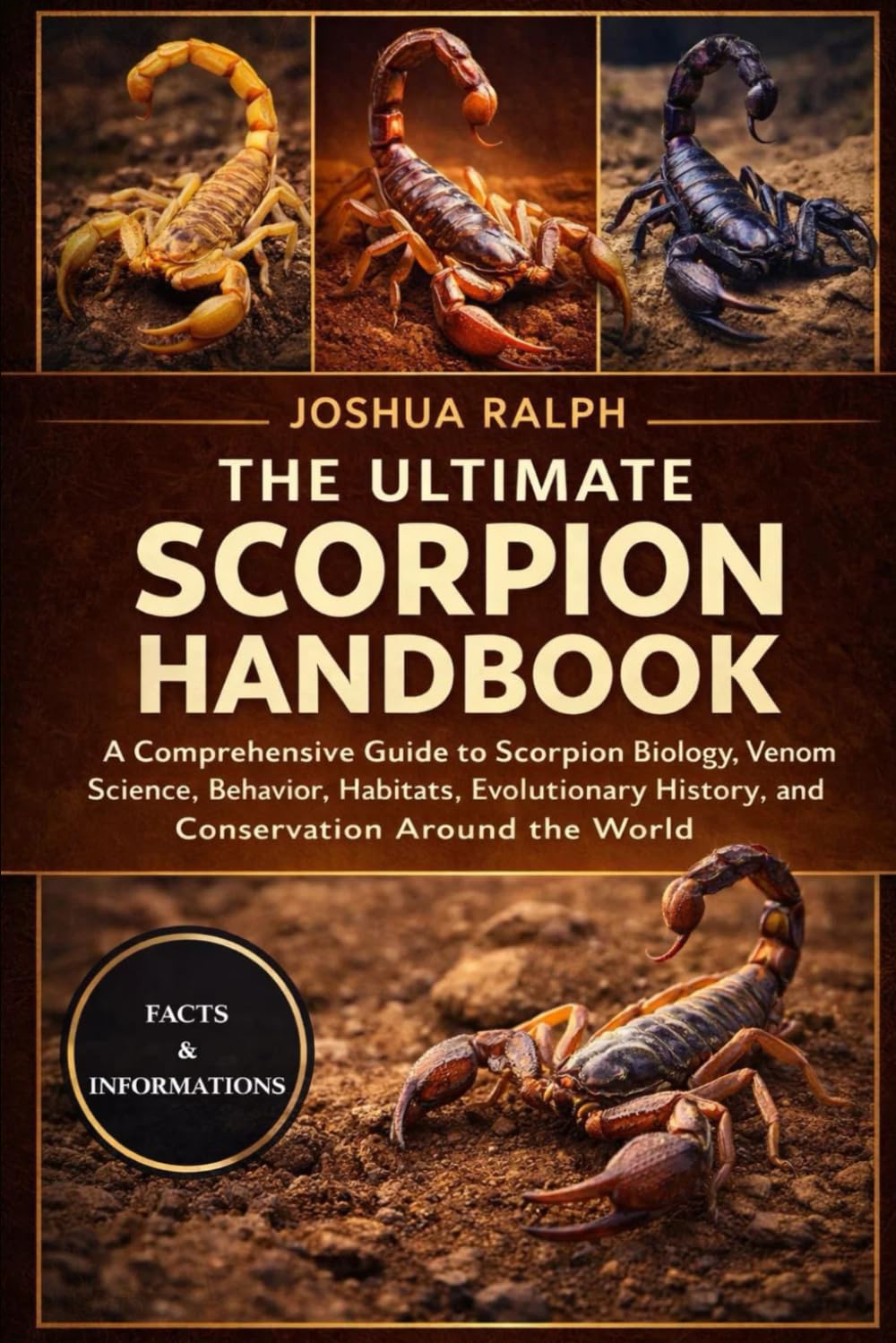 THE ULTIMATE SCORPION HANDBOOK: A Comprehensive Guide to Scorpion Biology, Venom Science, Behavior, Habitats, Evolutionary History, and Conservation Around the World