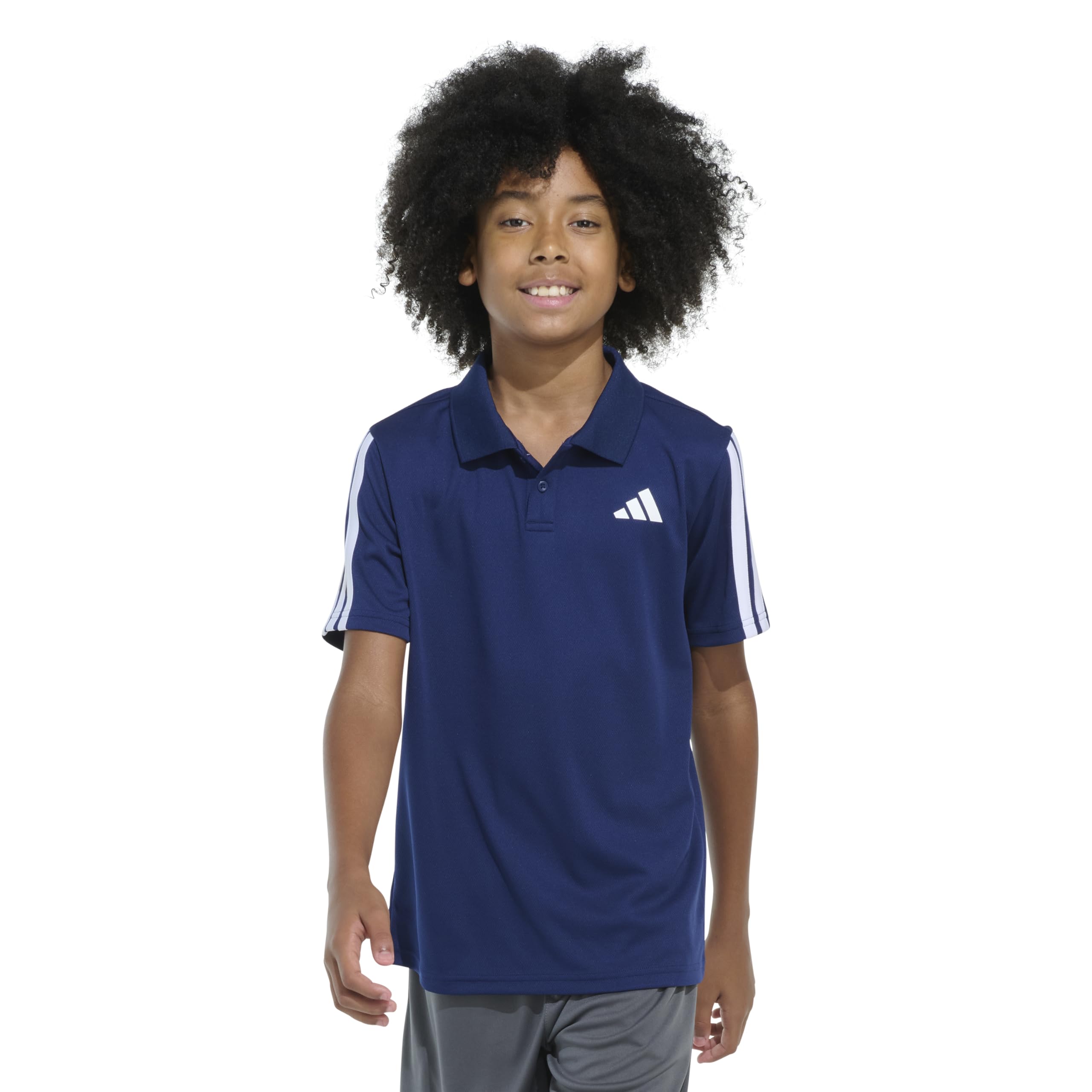

                                                    Adidas Boys' Active Performance Mesh Golf Polo Shi