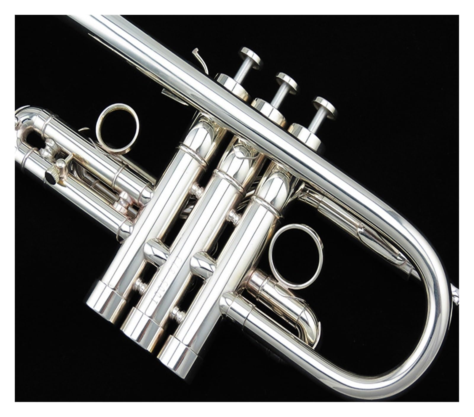 Amazon | Eフラット/Dキーのトランペット銀メッキトランペット