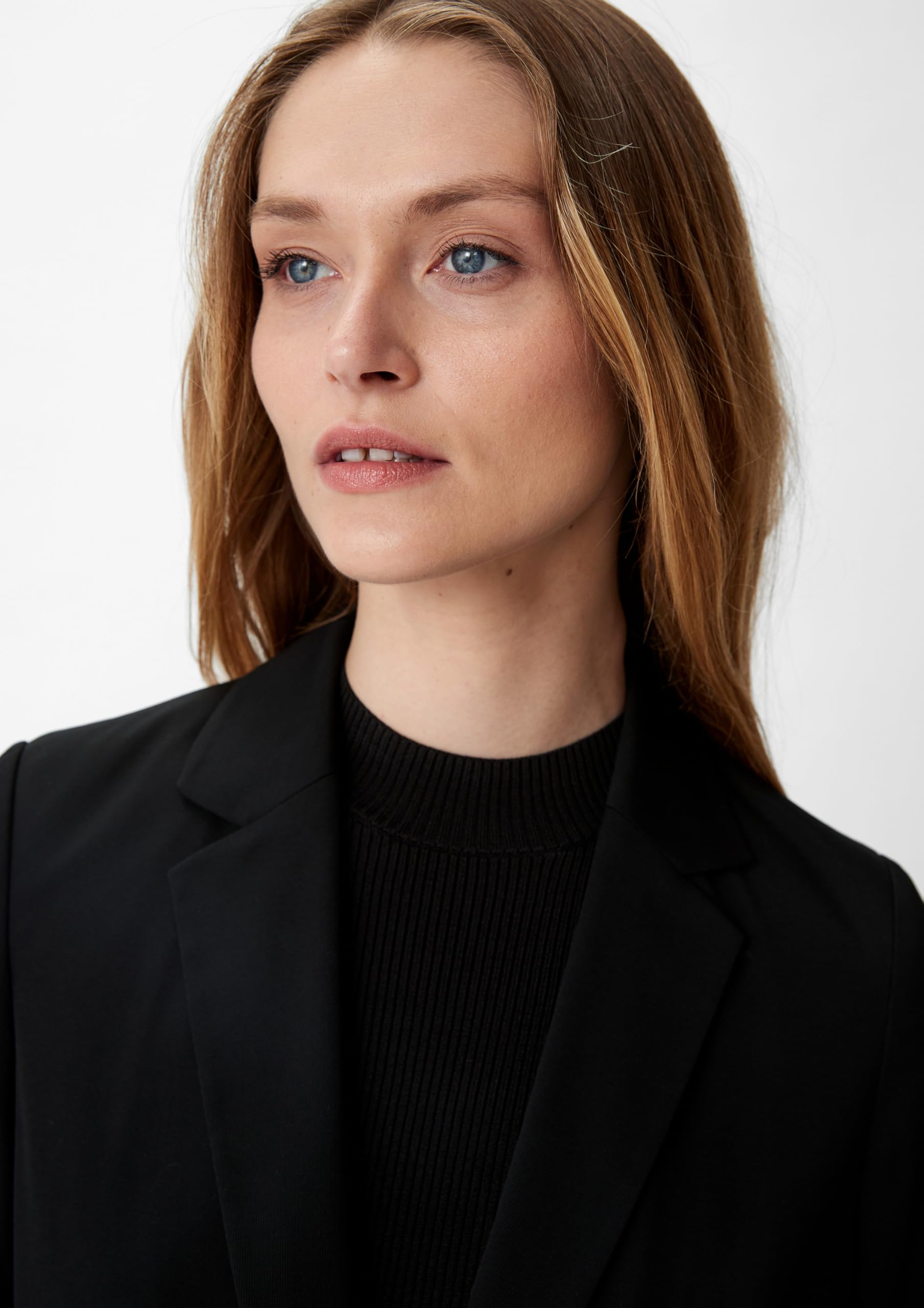 Comma Travel-Blazer mit Seitenschlitzen