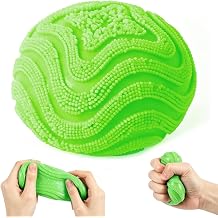 Fuzz Squishy Stress Ball,Ultra Soft Fidget for Anxiety Relief,Squeeze Ball | Soft Slow-Rising Tactile Squeeze Ball for Focus,Relaxation & Stress Relief Green
