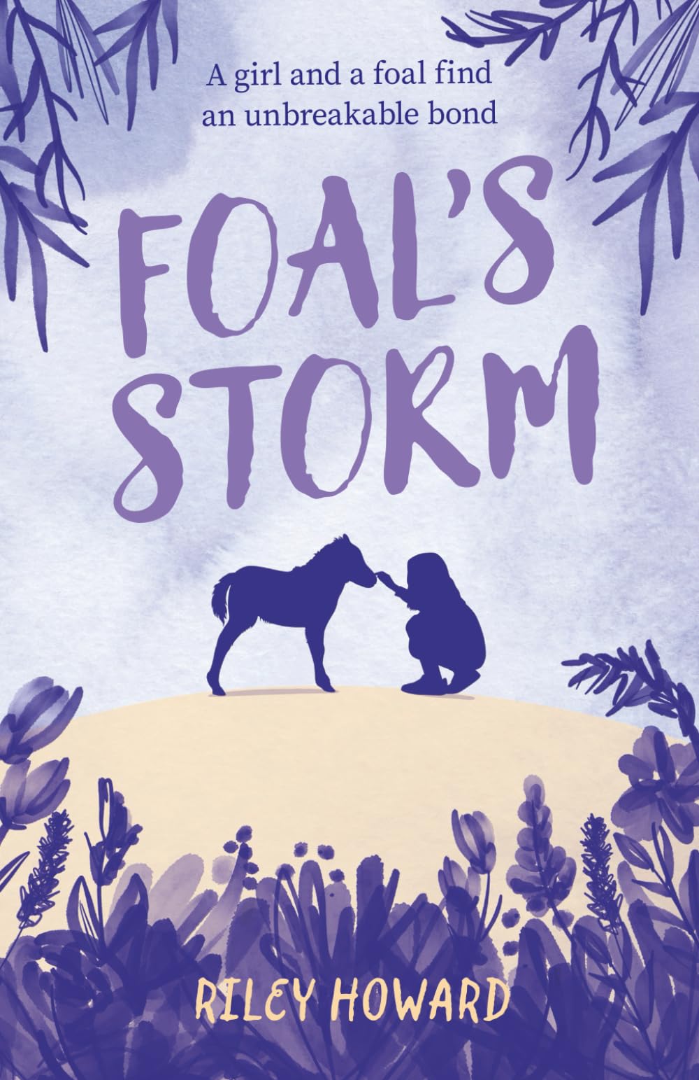 Foal's Storm: A foal and a girl find an unbreakable bond
