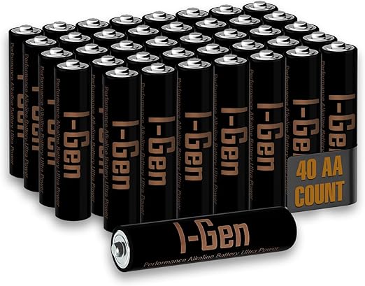 I-Gen A114 Ultra Alkalin AA Kalem Pil 40’lı Paket LR6 1.5V