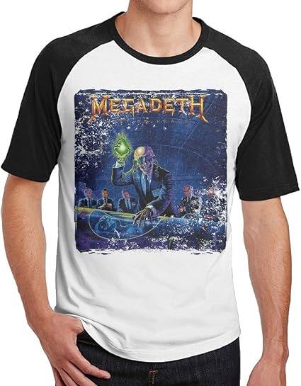Men's Megadeth Baseball Raglan T-Shirt 