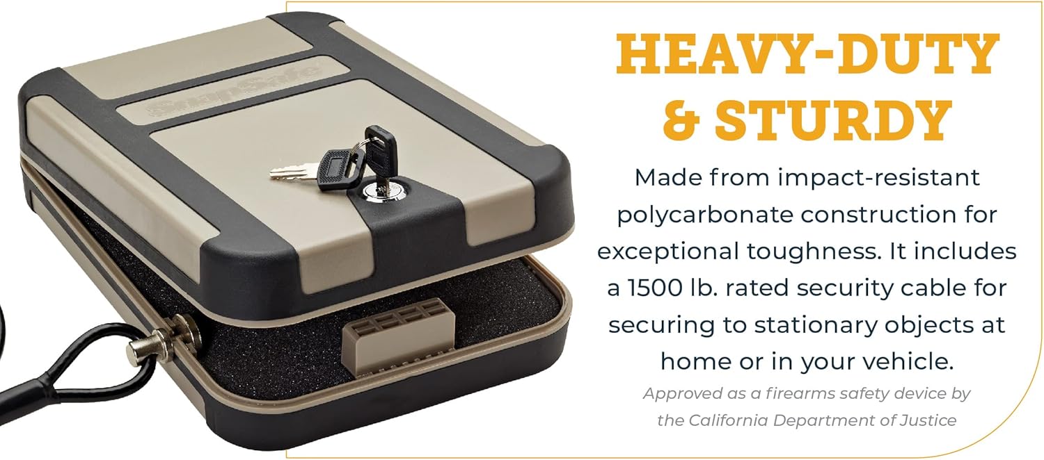 Hornady SnapSafe Lockbox Treklite XL FDE