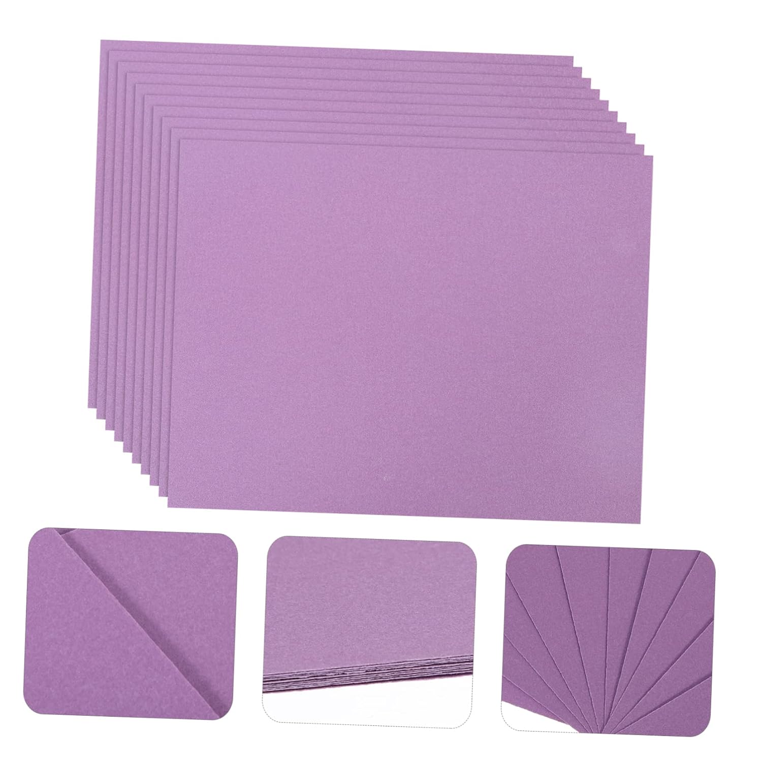 Luxshiny 10Sheets Grit Sandpaper Wet Dry Abrasive Paper for Furniture Finishing Polishing Durable Corundum for