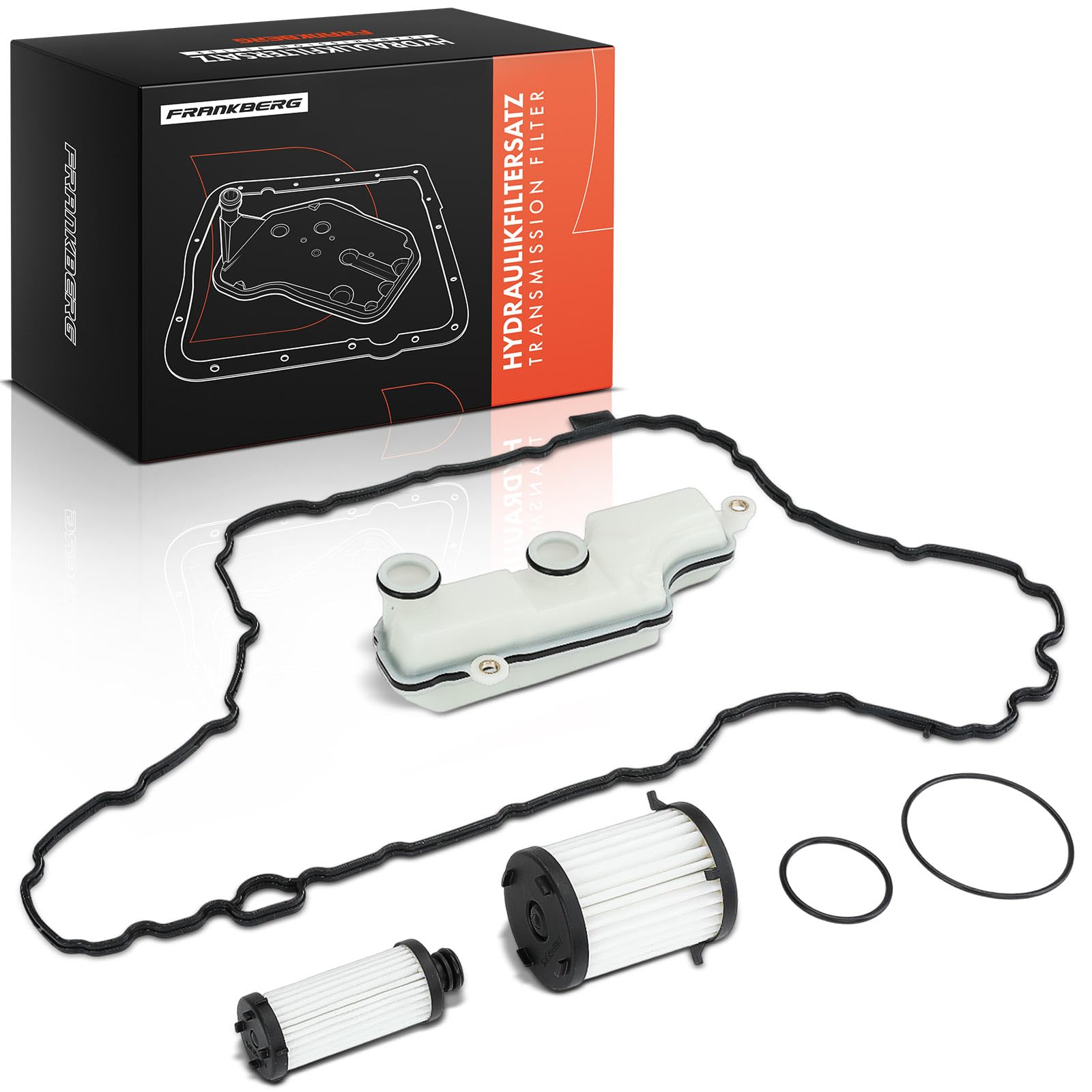 Frankberg Filtre de boîte de vitesses 3x 0CK321371A | Compatible avec: Q5 Sportback FYT, A6 Avant 4A5, A7 Sportback 4KA, A4 Avant 8W5 8 roues motrices, A6 Allroad 4AH