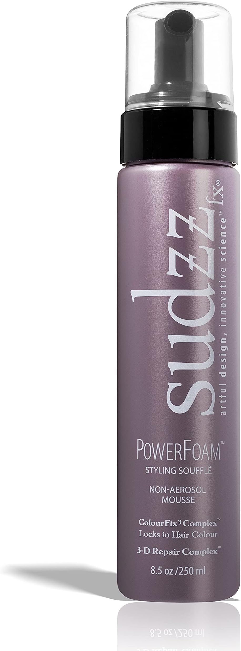 Powerfoam Styling Souffle - Non-Aerosol Thickening Mousse for Curly Hair - Travel Size Foam for Black Women & Men