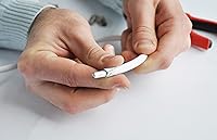 Vista 9 de THE CIMPLE CO Conector de compresión de cable coaxial - para cable coaxial RG11 - con junta tórica de sellado de clima, funda para clima y agarre